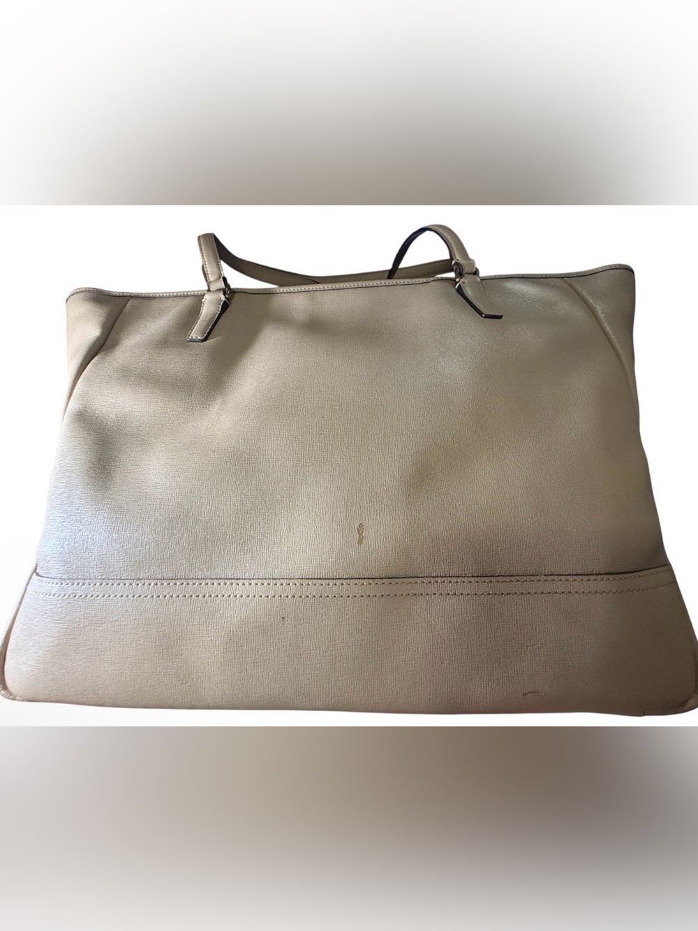 2013 Coach Saffiano Leather East West City Tote - Picture 2 of 9